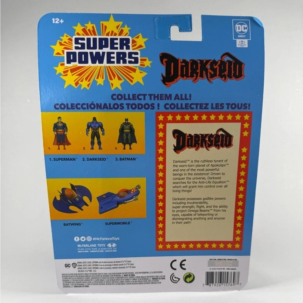 New McFarlane DC Super Powers Darkseid